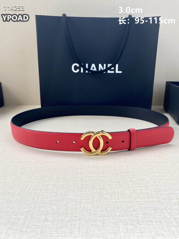 Chanel belt 30mmX95-115cm 8L (36)