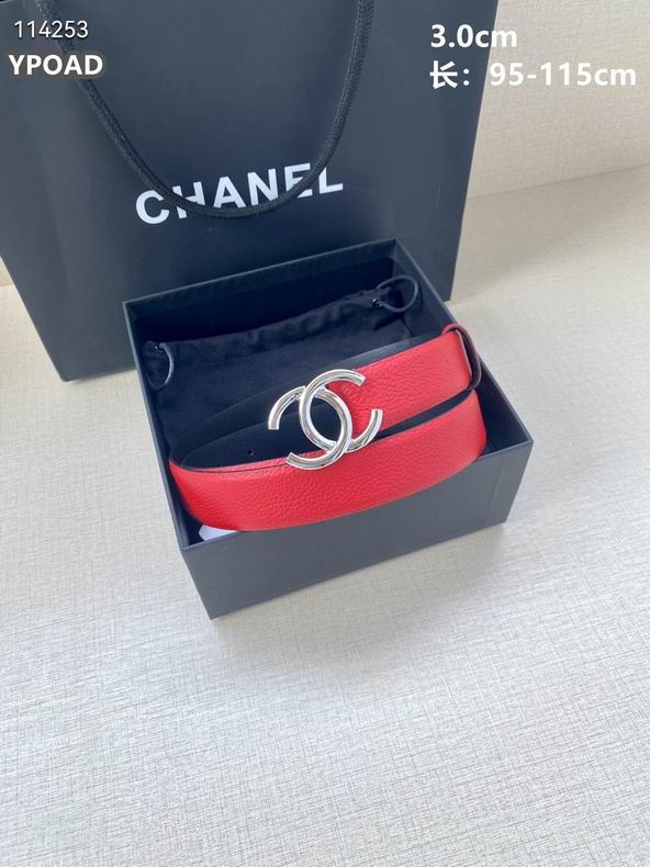 Chanel belt 30mmX95-115cm 8L (38)