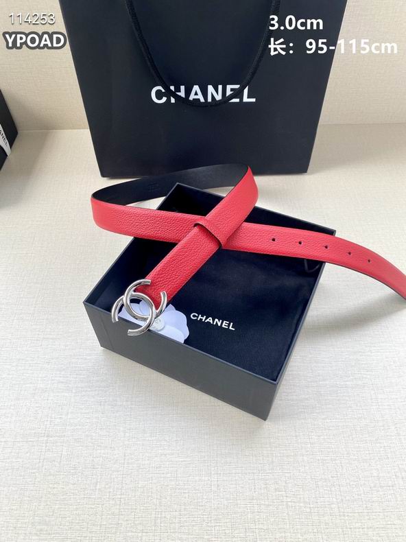 Chanel belt 30mmX95-115cm 8L (40)