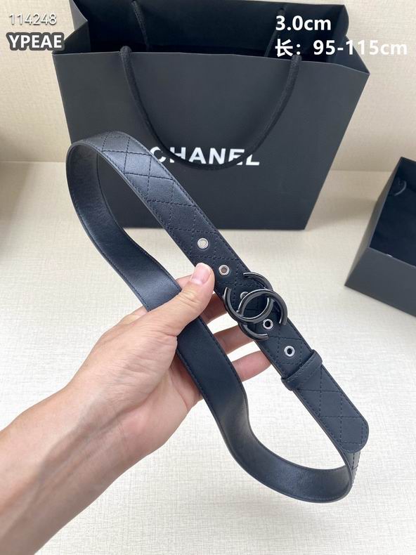 Chanel belt 30mmX95-115cm 8L (5)