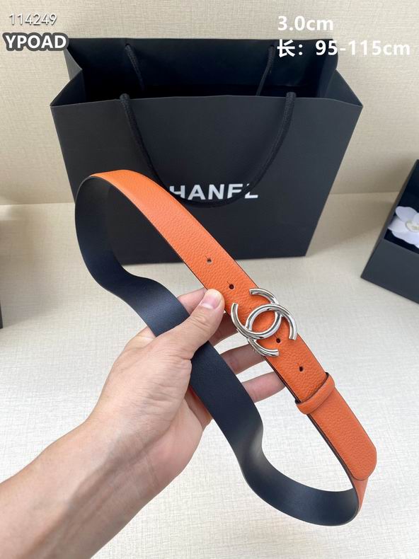 Chanel belt 30mmX95-115cm 8L (5)