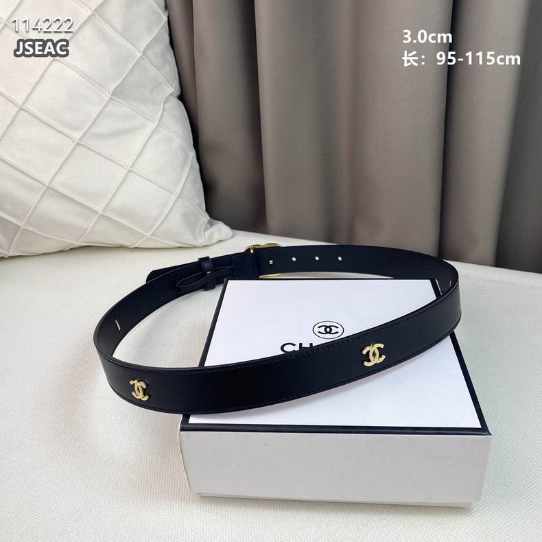 Chanel belt 30mmX95-115cm 8L (5)