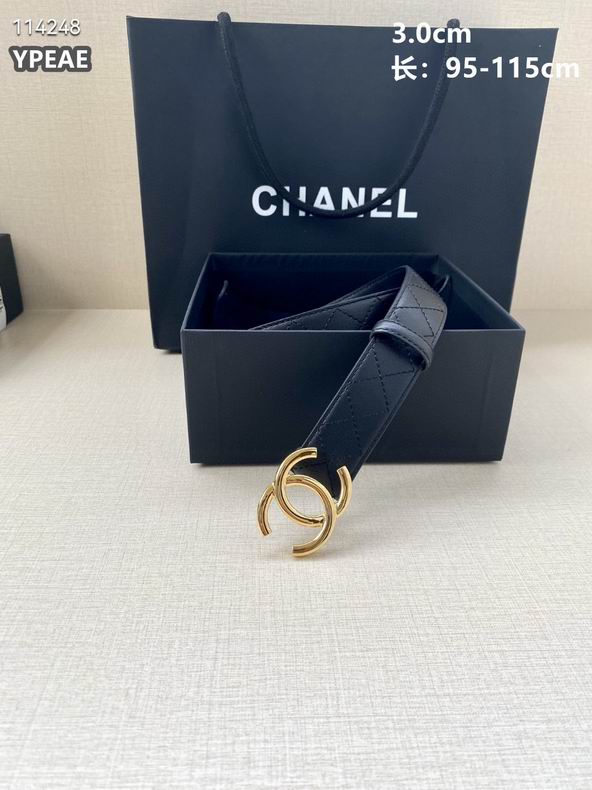 Chanel belt 30mmX95-115cm 8L (6)