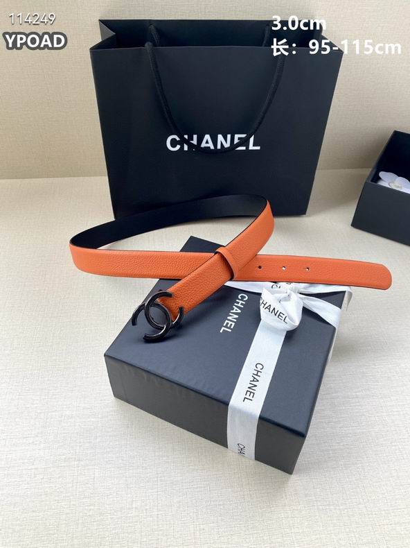 Chanel belt 30mmX95-115cm 8L (6)