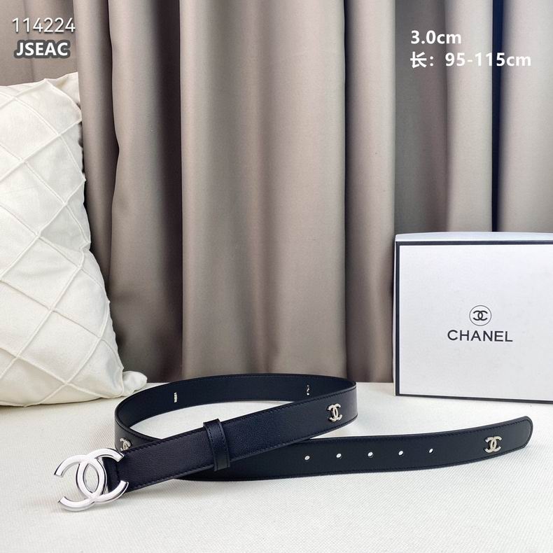 Chanel belt 30mmX95-115cm 8L (6)