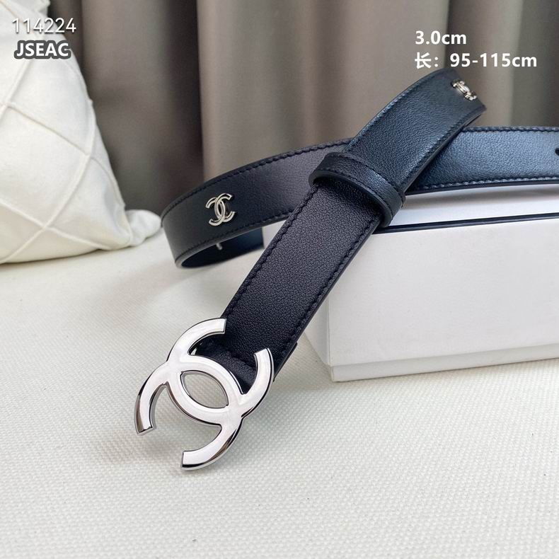 Chanel belt 30mmX95-115cm 8L (7)