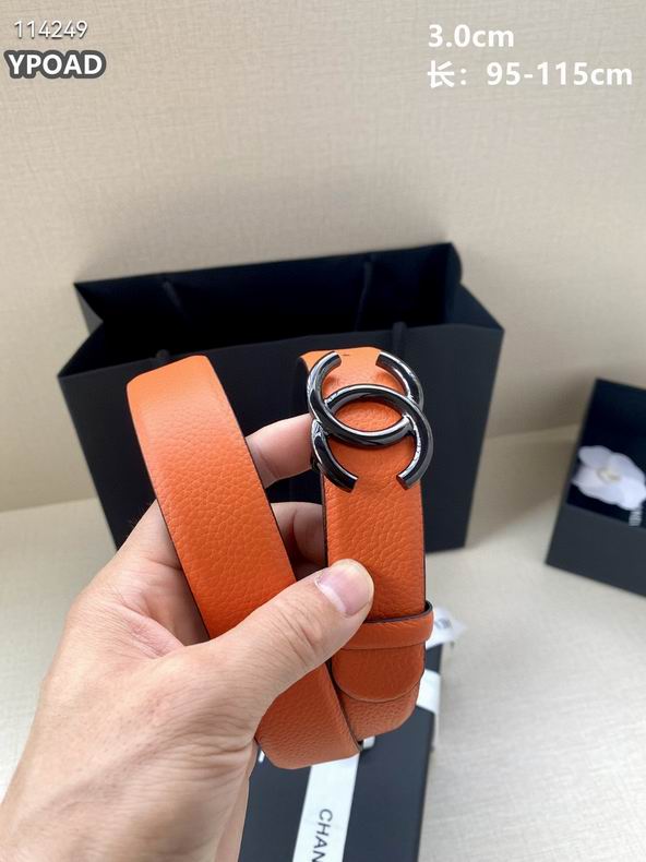 Chanel belt 30mmX95-115cm 8L (8)