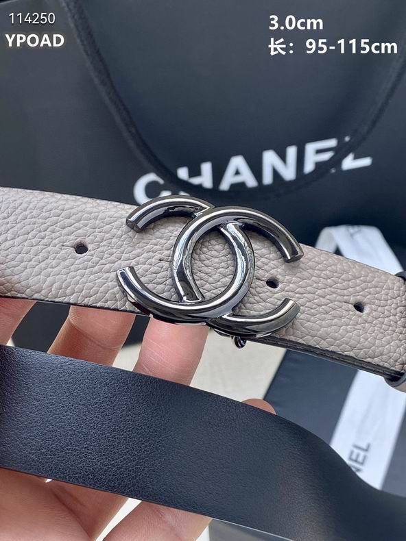 Chanel belt 30mmX95-115cm 8L (9)