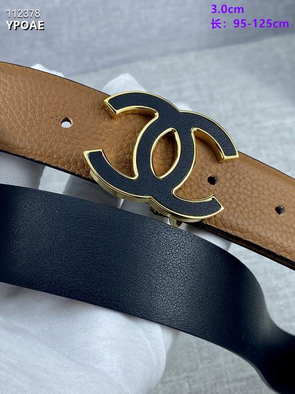 Chanel belt 30mmX95-125cm 8L (1)