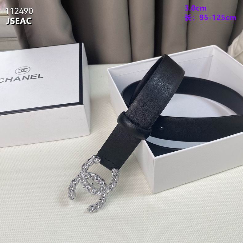 Chanel belt 30mmX95-125cm 8L (1)