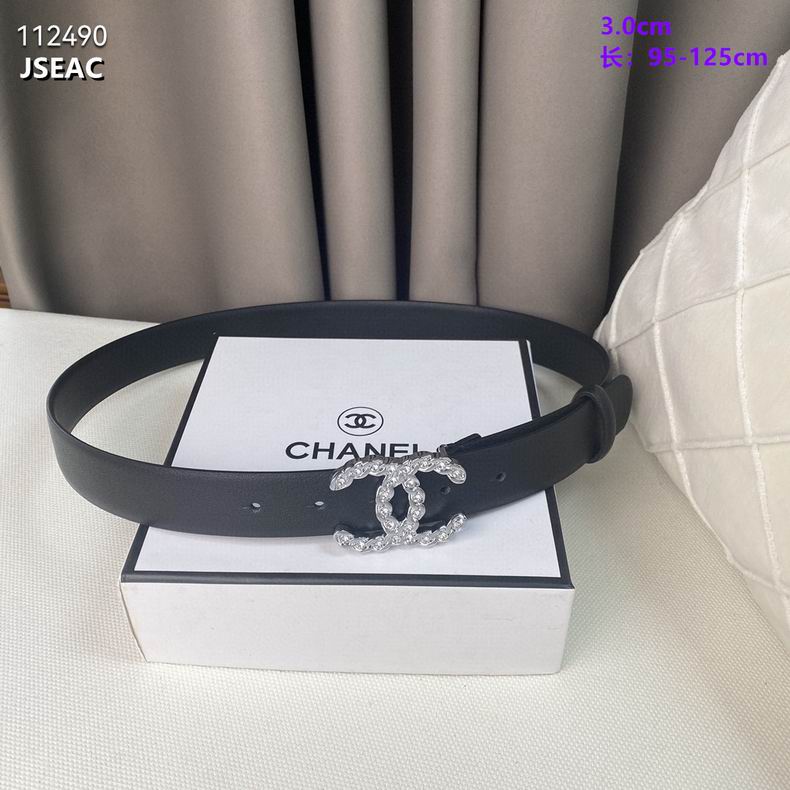 Chanel belt 30mmX95-125cm 8L (2)