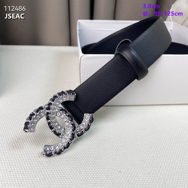 Chanel belt 30mmX95-125cm 8L (2)