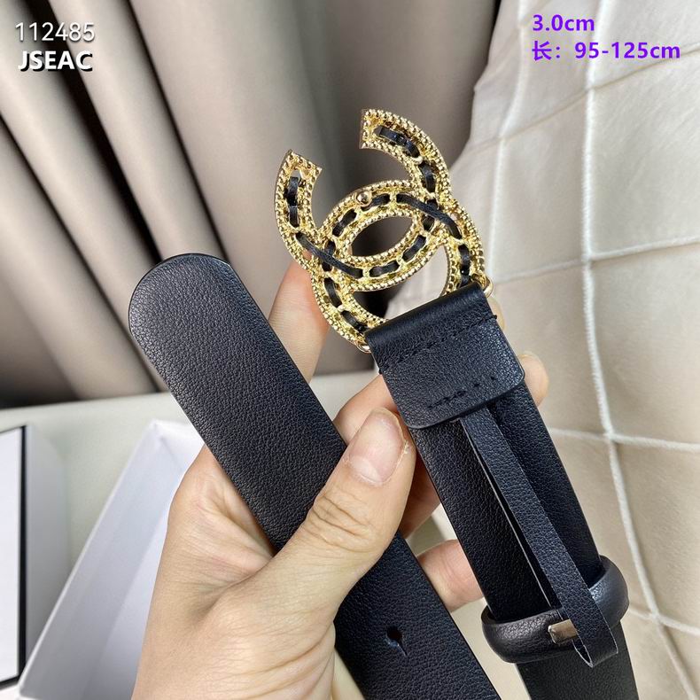 Chanel belt 30mmX95-125cm 8L (2)