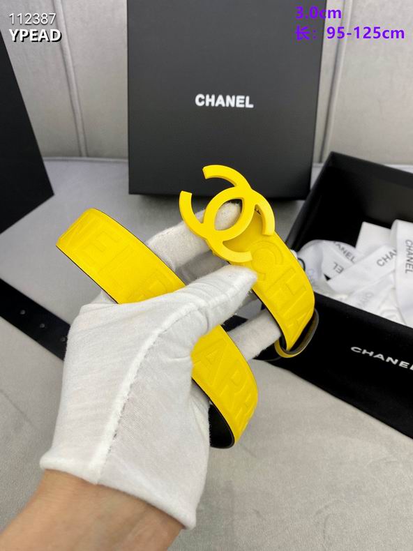 Chanel belt 30mmX95-125cm 8L (23)
