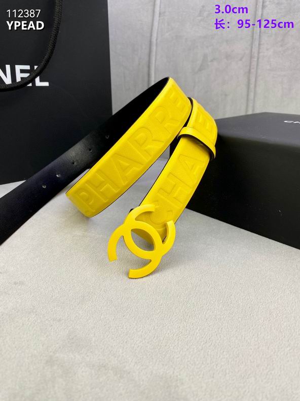 Chanel belt 30mmX95-125cm 8L (24)