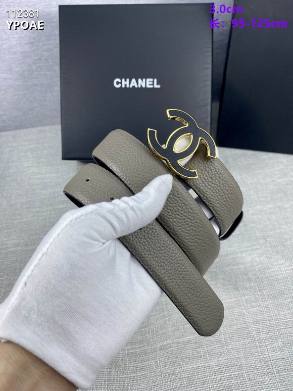 Chanel belt 30mmX95-125cm 8L (25)