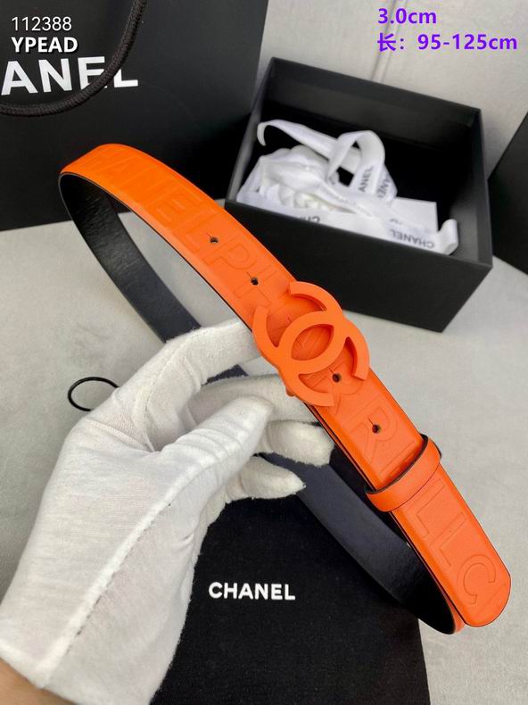 Chanel belt 30mmX95-125cm 8L (26)