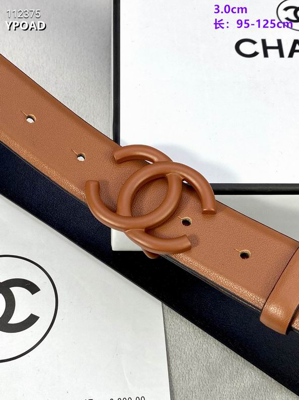 Chanel belt 30mmX95-125cm 8L (26)