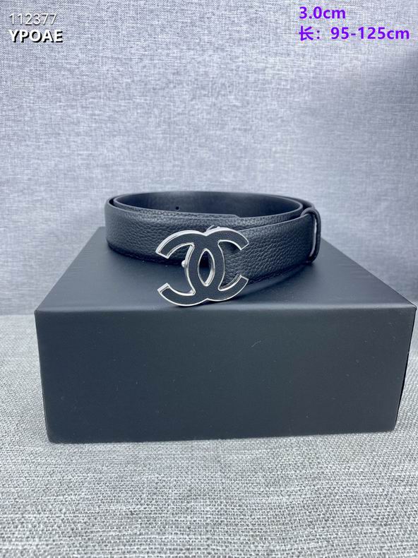 Chanel belt 30mmX95-125cm 8L (29)