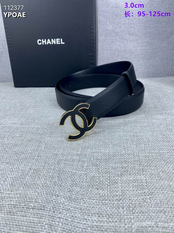 Chanel belt 30mmX95-125cm 8L (33)