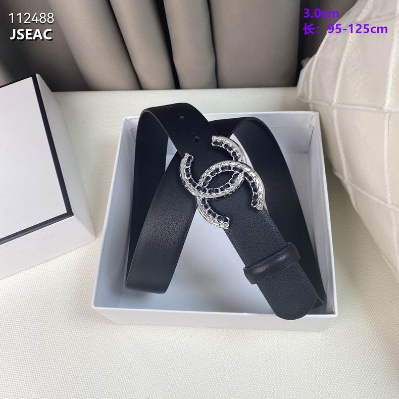 Chanel belt 30mmX95-125cm 8L (4)