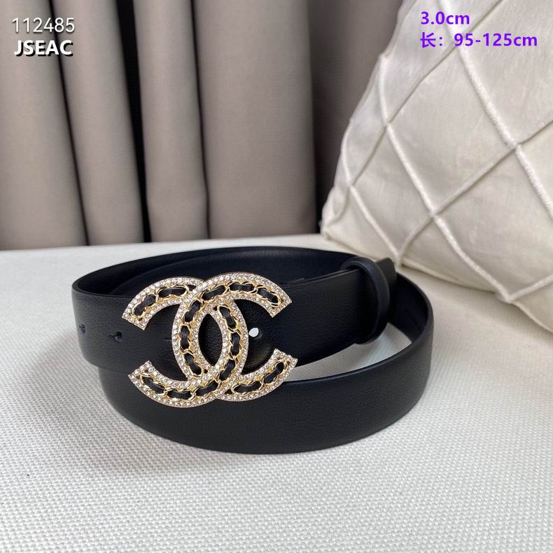 Chanel belt 30mmX95-125cm 8L (4)