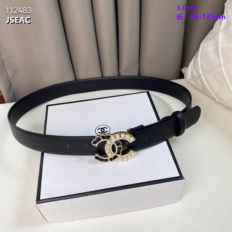 Chanel belt 30mmX95-125cm 8L (4)