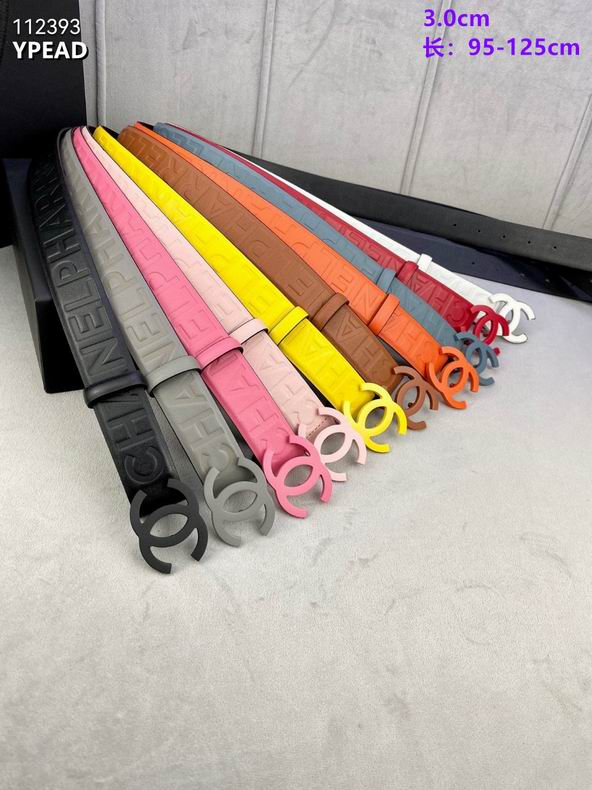 Chanel belt 30mmX95-125cm 8L (40)