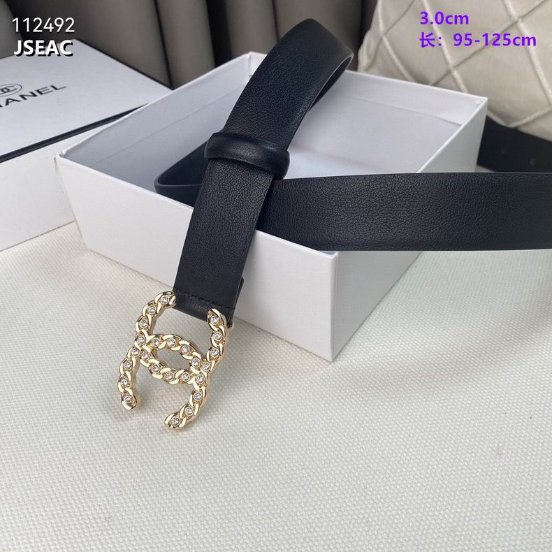 Chanel belt 30mmX95-125cm 8L (5)