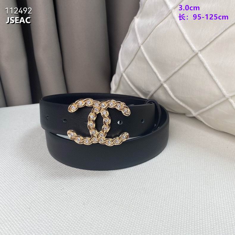 Chanel belt 30mmX95-125cm 8L (6)