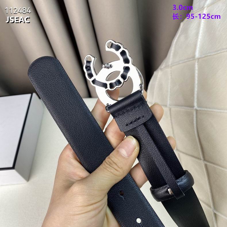 Chanel belt 30mmX95-125cm 8L (7)