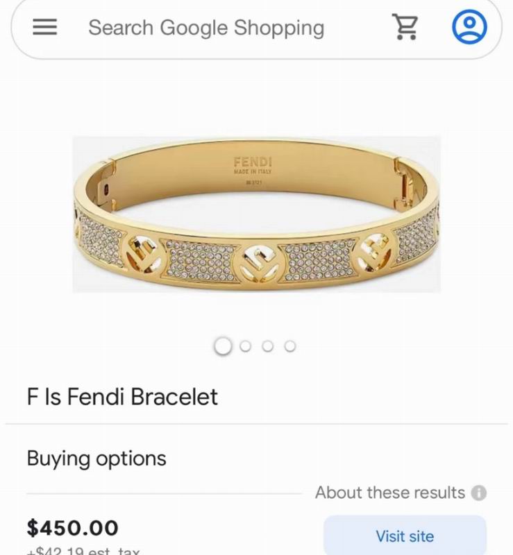 Fendi bracelet 03lyr27 (8)