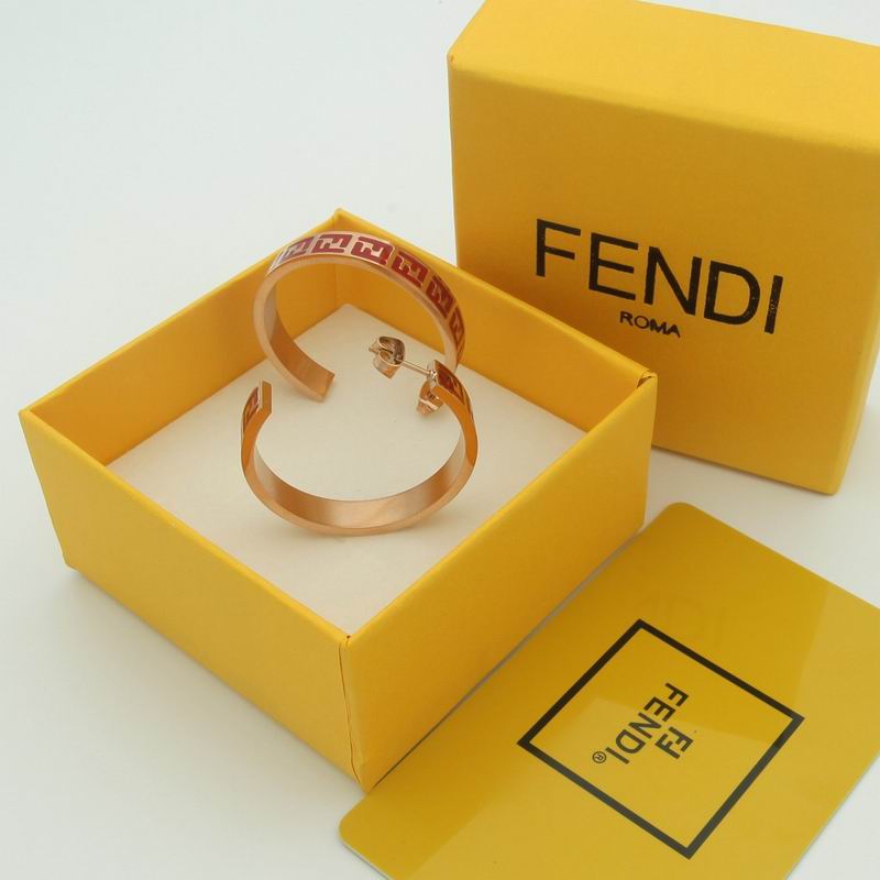 Fendi earring 03lyr82 (7)
