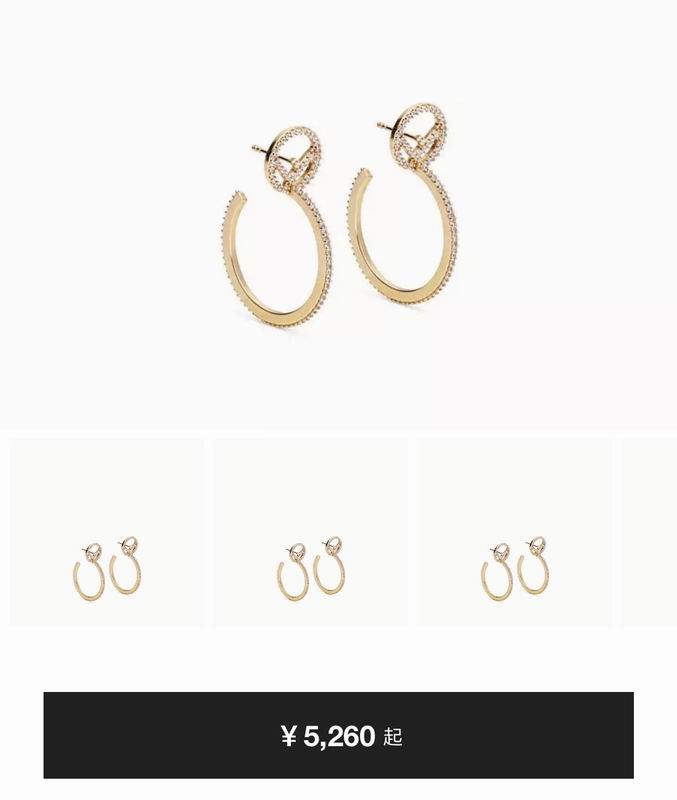 Fendi earring 03lyr87 (9)