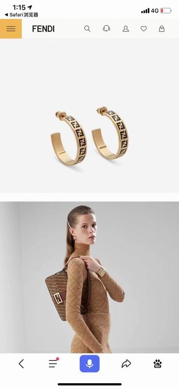 Fendi earring 03lyr89 (9)