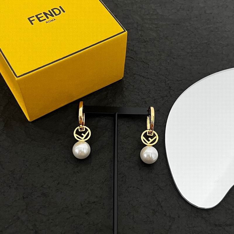 Fendi earring 10lyr22 (2)