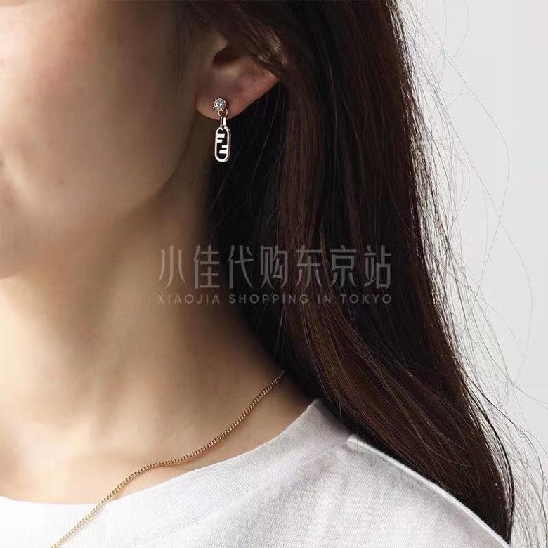 Fendi earring 10lyr24 (5)