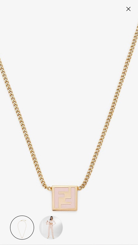 Fendi necklace 10lyr6 (7)