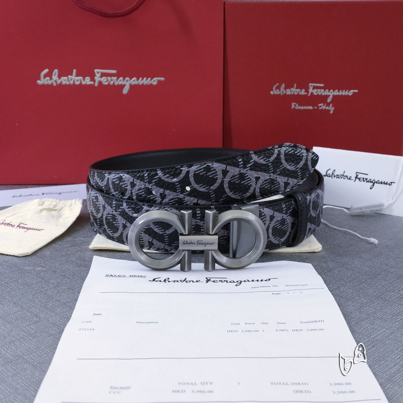 Ferragamo Belt 35mmX90-125cm lb (29)