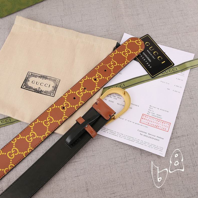 Gucci Belt 原版 3mm lb (27)