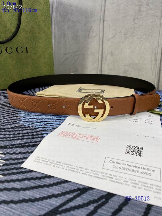 Gucci Belt 30mm  95-110cm 8L (47)