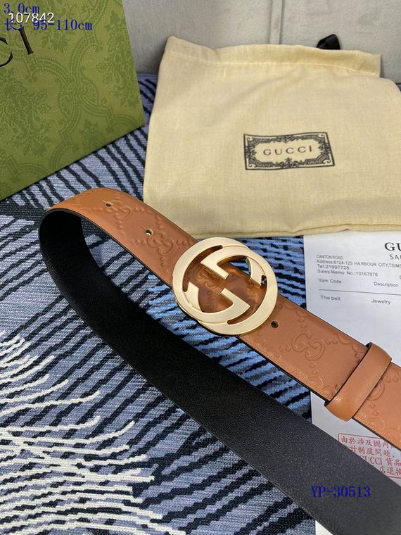 Gucci Belt 30mm  95-110cm 8L (48)
