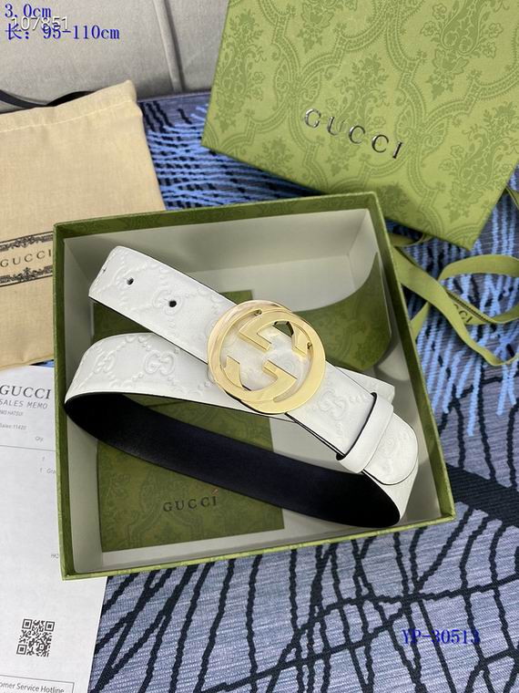 Gucci Belt 30mm  95-110cm 8L (52)