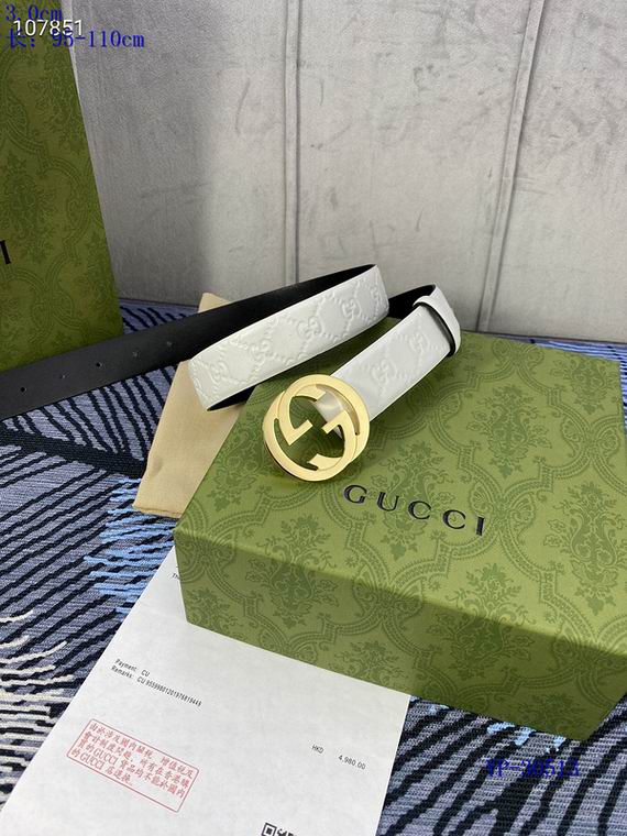 Gucci Belt 30mm  95-110cm 8L (53)