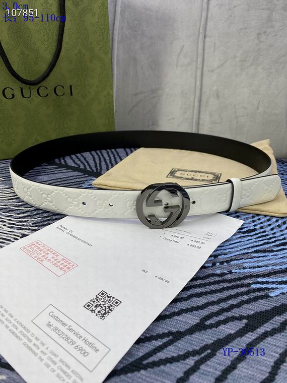Gucci Belt 30mm  95-110cm 8L (56)