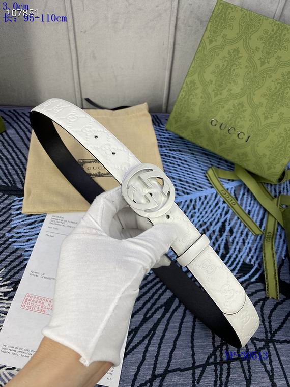 Gucci Belt 30mm  95-110cm 8L (60)