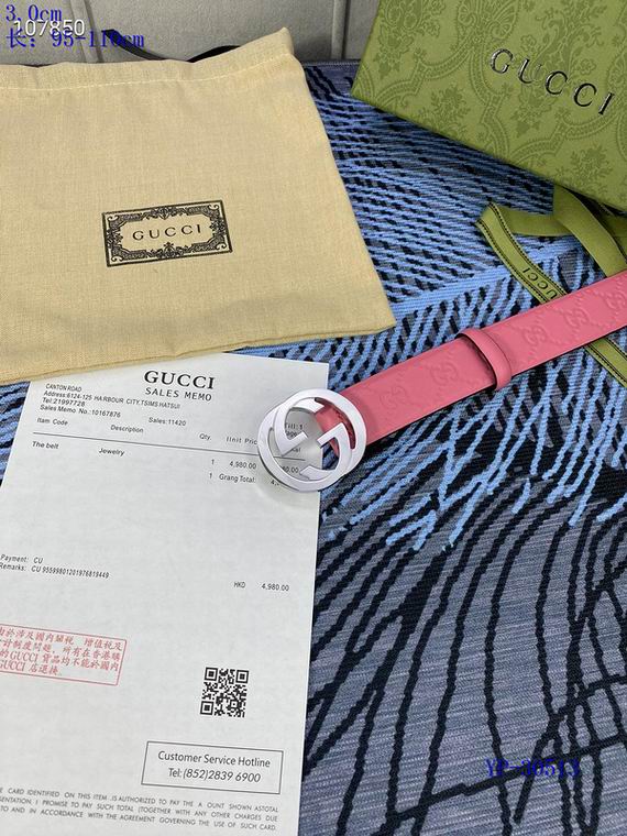 Gucci Belt 30mm  95-110cm 8L (61)