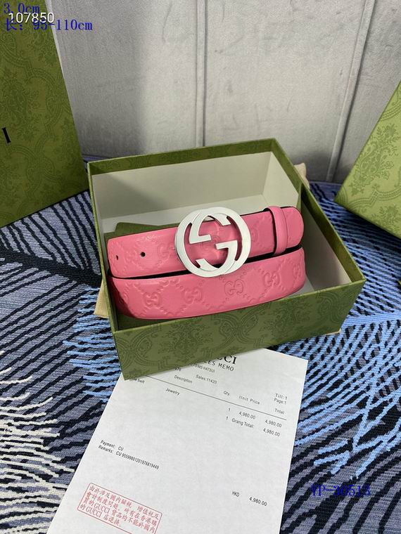 Gucci Belt 30mm  95-110cm 8L (62)