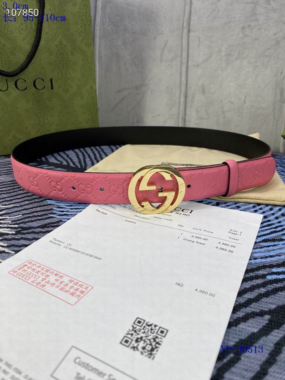 Gucci Belt 30mm  95-110cm 8L (65)