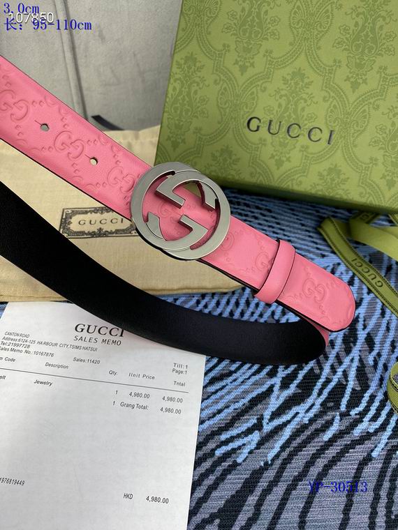 Gucci Belt 30mm  95-110cm 8L (67)